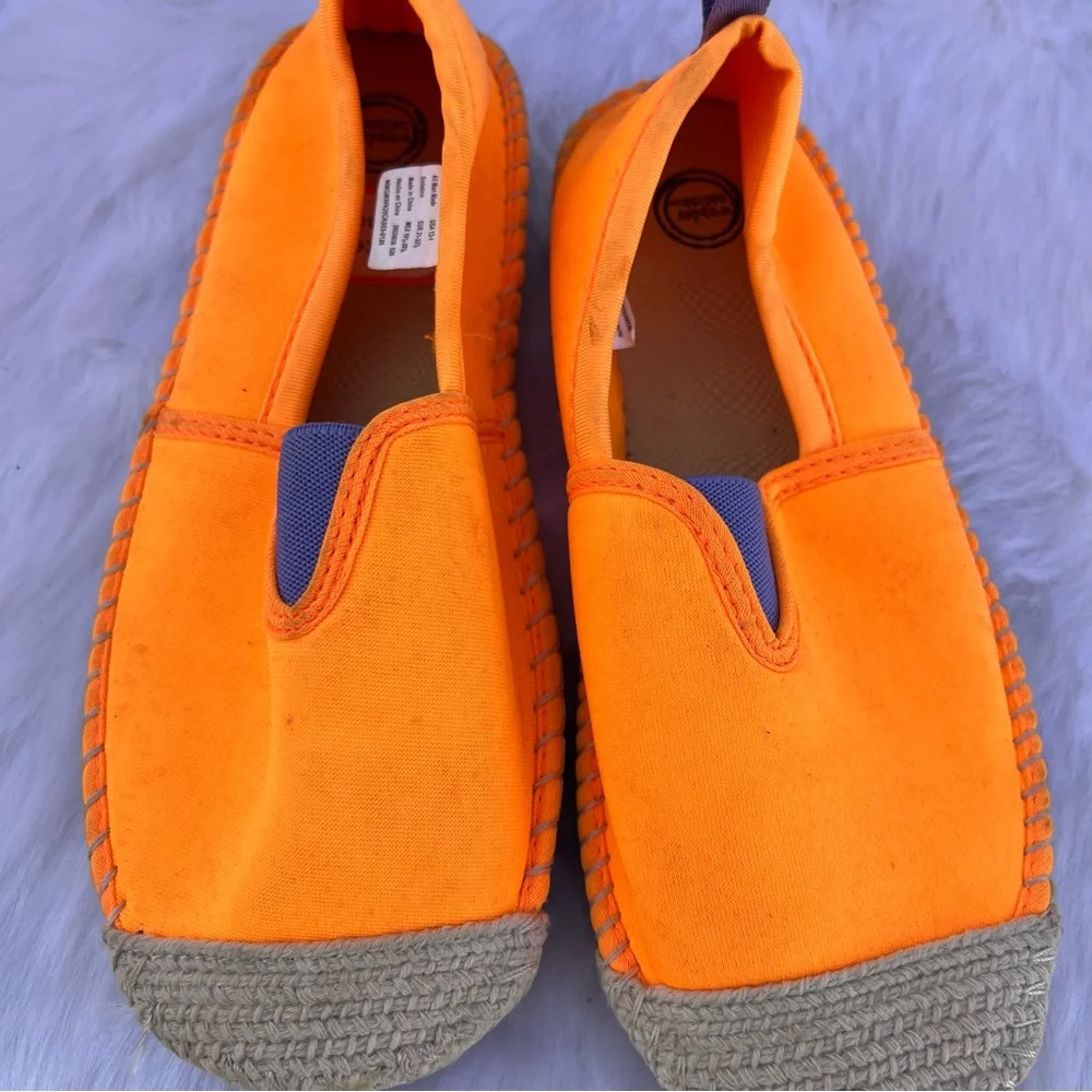 Wonder Nation Neon Espadrille Water Shoes‎ Size 13/1